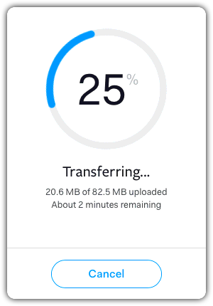simple and easy file transfer up to 2 gigabyte with wetransfer.com - step 2